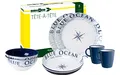 Produktbild: BRUNNER 0830143N.C8C Campinggeschirr Set für 2 Personen, Tête-À-Tête Blue Ocean, 8-teilig