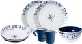 Produktbild: Brunner tête-à-tête Blue Ocean Geschirr-Set, 8-teilig
