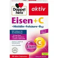 Produktbild: DOPPELHERZ Eisen+Vit.C+L-Histidin Tabletten 30 St. PZN 02483072