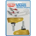 Produktbild: Kool-Stop Bremsschuhe T7 BMX Vans V-Brake, L=46,1mm für Aluminiumfelgen, gelb
