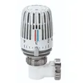 Produktbild: Heimeier Thermostatkopf WK 730000500 weiss, Winkelfrom, eingebauter Fühler, RAL9016