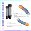 Produktbild: Flexibles Anschlussrohr Entlüfterrohr Für Dunstrohre RUROFLEX KLIK DN 125 mm