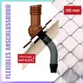 Produktbild: Flexibles Anschlussrohr Entlüfterrohr Für Dunstrohre RUROFLEX KLIK DN 125 mm