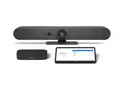 Produktbild: Logitech Room Solutions for Google Meet Small - Kit für Videokonferenzen (Logitech Tap mit Cat5e Kit, Logitech Rally Bar Mini, Google Meet Compute)
