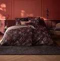Produktbild: Estella Interlock Jersey Bettwäsche Zoe 6503-405 Vino Blumen 135x200