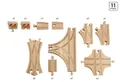 Produktbild: BRIO® Spielzeugeisenbahn-Schiene World Eisenbahn Schienen- und Weichensortiment 11 Teile 33307