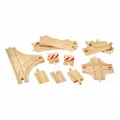 Produktbild: BRIO Schienen- und Weichensortiment 11-tlg. Holzeisenbahn Holzspielzeug Holz