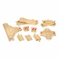 Produktbild: BRIO Schienen- und Weichensortiment 11-tlg. Holzeisenbahn Holzspielzeug Holz