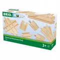 Produktbild: Brio Holz Eisenbahn Zubehör: Großer Schienenerweiterung Ravensburger, ab 3 J.