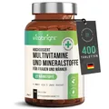Produktbild: Multivitamin Tabletten Hochdosiert - 400 Tagedosis Vitamine, Mineralien  Ergä...