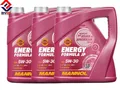 Produktbild: 3x4 Liter MANNOL 5W-30 Energy Formula JP Motoröl Hyundai Toyota Nissan 5W30 KIA