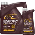 Produktbild: 5L MANNOL ENERGY FORMULA JP 5W-30 MOTORÖL passend für API SN GM dexos1 Gen2 FORD