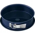 Produktbild: Dr. Oetker Springform Ø 26 cm BACK-LIEBE EMAILLE, Backform mit schnitt- & kratzfestem Flachboden mit Emaille-Versiegelung, runde Kuchenform mit Ri... - Blau