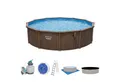 Produktbild: Bestway Pool Hydrium™ Stahlwandpool Komplett-Set mit Sandfilteranlage Ø 490 x 130