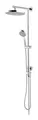 Produktbild: Schulte ExpressPlus 72H DuschMaster Rain Classic mit Umsteller, Kopfbrause rund - chrom - EP9630 02