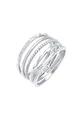 Produktbild: Elli Ring Damen Set Stacking Minimal Trend Blogger Basic in 925 Sterling Silber
