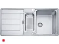 Produktbild: Franke Hydros HDX 254 Edelstahlspüle glatt Spülbecken Küchen-Spüle Flächenbündig