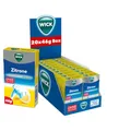 Produktbild: WICK Hustenbonbons Zitrone und natürliches Menthol ohne Zucker Vorratspack – Wohltuendes Hustenbonbon mit Zitronensaft und Menthol für ein tiefes Atemerlebnis – 20er Pack (20 x 46 g)