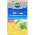 Produktbild: WICK Zitrone & nat.Menthol Bonb.o.Zucker Clickbox 46 g PZN 12595381