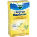 Produktbild: WICK Zitrone & nat.Menthol Bonb.o.Zucker Clickbox, 46 g PZN 12595381