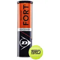 Produktbild: DUNLOP Tennisball Fort Clay Court – für Sandplatz, Rasen & Hartplatz (1x4er Dose)