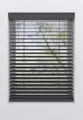 Produktbild: my home Jalousie Ariane, mit Bohren, freihängend, 50mm PVC Lamellen in Holzoptik, Bedienung durch Schnurzug