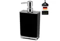 Produktbild: bremermann Seifenspender Seifenspender XL mit ca. 500 ml Füllmenge, Kunststoff eckig, schwarz