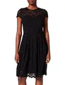 Produktbild: Vila Damen Vikalila Capsleeve Lace Dress - Noos Kleid, Schwarz, S EU