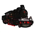 Produktbild: Mono Quick 08256 Lokomotive, Bügelbild, Patch Zug Eisenbahn