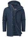 Produktbild: Indicode Herren INBenyot Parka mit Kapuze | Übergangsjacke für Männer Sky Captain, M