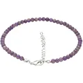 Produktbild: Amethyst Fußkettchen | 4mm