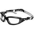 Produktbild: Schutzbrille TRACKER II Schwarz/Grau,klares PC, TRACPSI