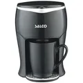 Produktbild: SALCO Filterkaffeemaschine, Für Kaffee oder Tee, inkl. Keramiktasse 150ml, mit Permanentfilter schwarz