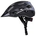 Produktbild: DUNLOP Fahrradhelm SCHWARZ Größe L Skateboard Bike Helm LED Visier Cycle Board