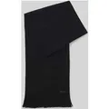 Produktbild: BOSS Schal aus reiner Schurwolle in Black, Größe 1