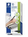 Produktbild: Staedtler Universal pen Lumocolor perm.10 pcs.F blac 318-9