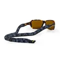 Produktbild: Croakies SUITER XL Poly Sonnenbrillen-/Brillenhalter, 28 Zoll In Petroglyph Blau
