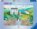Produktbild: Ravensburger Puzzle Coastal Cottage, 1000 Puzzleteile, Made in Germany