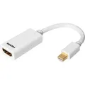Produktbild: Mini DisplayPort auf HDMI Adapter / Konverter weiß, HDMI, DP 1.1a