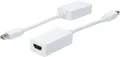 Produktbild: Digitus AK-340411-001-W DisplayPort / HDMI Adapter [1x Mini-DisplayPort Stecker - 1x HDMI-Buchse] Weiß 15.00cm