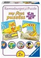 Produktbild: Ravensburger Puzzle Ravensburger Kinderpuzzle - 03074 Tierische Baustelle -..., Puzzleteile
