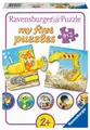 Produktbild: Ravensburger Kinderpuzzle - 03074 Tierische Baustelle - Schaumstoff-Puzzle mit 9