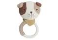 Produktbild: Jollein Beißring Baby – Mick – Zahnungshilfe – BPA-Frei – Gestrickter Hundekopf – Silikon Beissring – Baby Spielzeug – Beißhilfe bei Zahnungsschmerzen