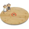 Produktbild: 2.03 XXL Bambus Drehteller Ø 50 cm - Käse Servier Platte drehbar (groß)