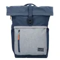 Produktbild: Travelite Basics Rollup Rucksack 47cm Laptopfach #TRV-96310 (marine-grau)