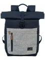 Produktbild: Travelite BASICS Rollup Rucksack Marine Grau 60 cm 35 L 96310-20