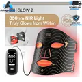 Produktbild: LED Maske Gesicht Rot Blau Licht 3 Modi 220 LEDs Hautpflege Anti-Aging