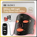 Produktbild: INIA GLOW LED Gesichtsmaske, 220 LEDs, 3 Lichtmodi, 2600mAh Akku, Rotlicht