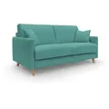 Produktbild: Divani.store Schlafsofa, Grün, Textil, 4-Sitzer, Rechteckig, 200x94x97 cm, Wohnzimmer, Sofas & Couches, Schlafsofas