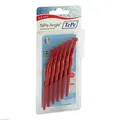 Produktbild: TEPE Angle Interdentalbürste 0,5mm rot 6St Zahnbürste PZN 7708848